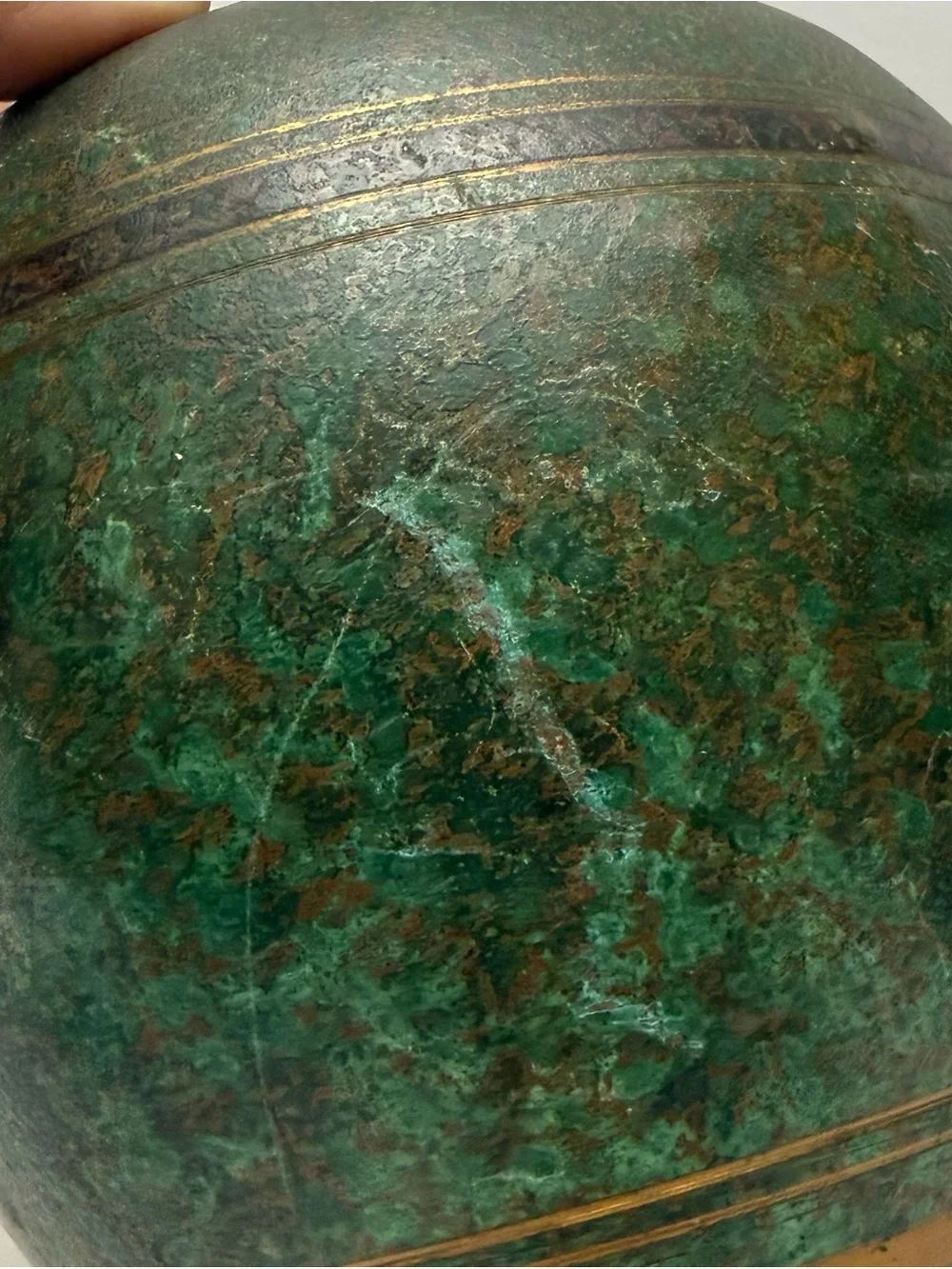 Vintage Carl Sorensen Signed Art Deco Bronze Vase - Picture 8 of 14